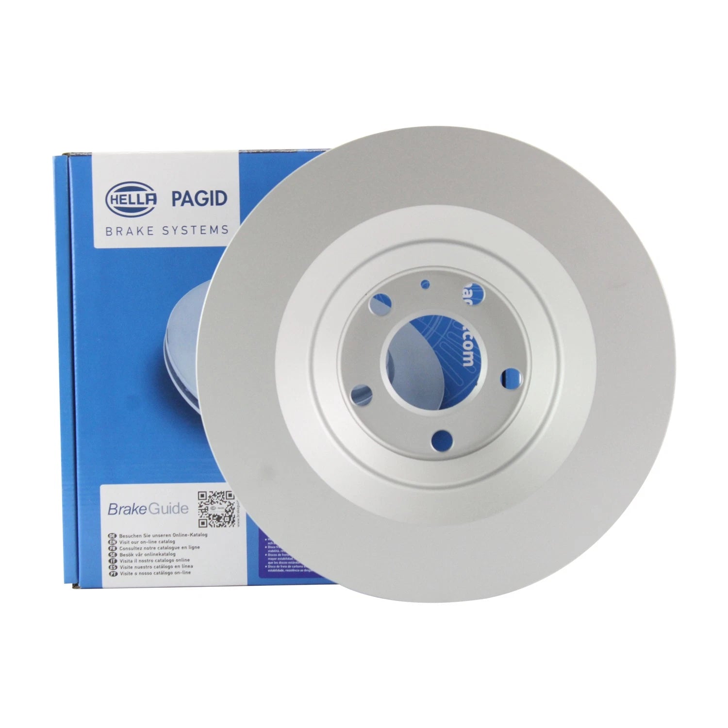Hella 330mm Rear Coated Vented Disc Brake Rotor for Audi A6 Quattro (1995–2011)