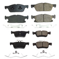 PowerStop Set of 4 Low-Dust Ceramic Disc Brake Pads for Ford Fusion (2013–2020)
