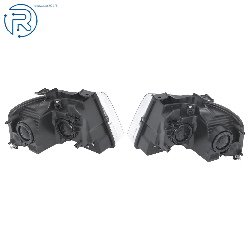 Set of 2 Projector Halogen Headlights for Ford Expedition (2015-2017)