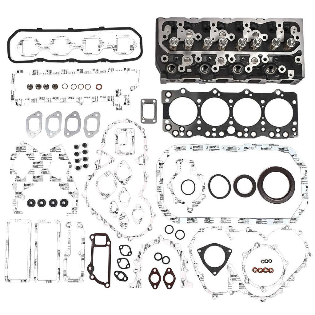 Cylinder Head & Gasket Set for Isuzu NPR NQR Truck (1992–1998) 4BD2 3.9L