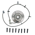 4X 515068 ABS Wheel Hubs for Ram Truck (Fits Dodge, 4-Wheel Drive)