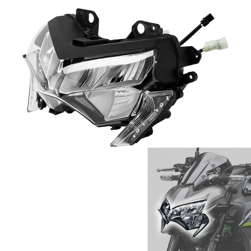 LED Front Headlight Lamp Assembly for Kawasaki ZZ900 (2020–2024)