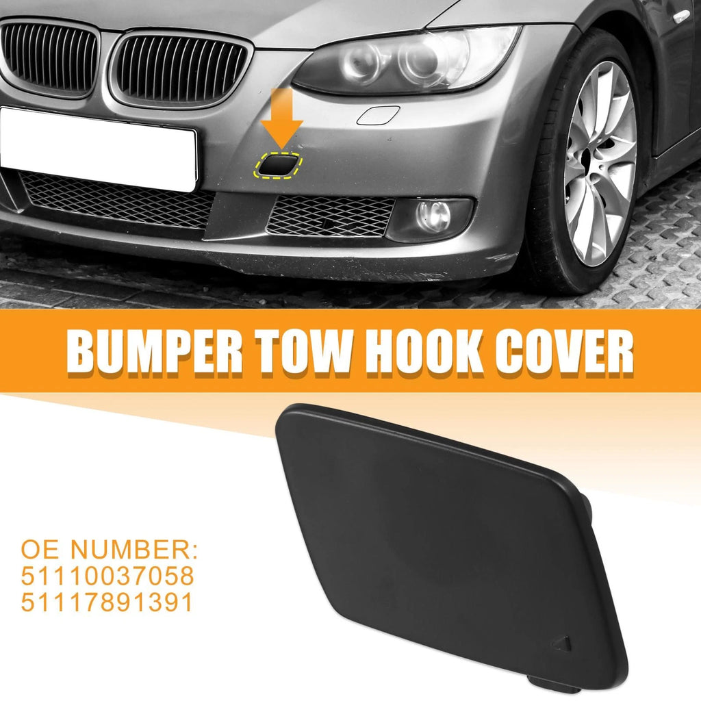 Front Bumper Tow Hook Cover for BMW 328i (2012–2015) 51117891391