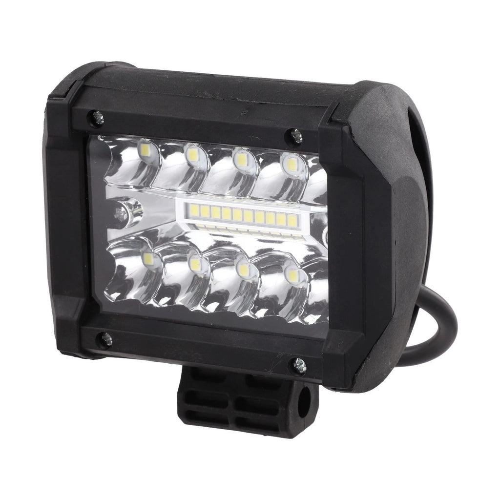 60W LED Work Light Bar for Truck SUV ATV Offroad Vehicle