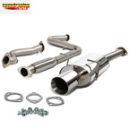 4" Oval Muffler for Chevy Cobalt (2005–2010) - Stainless Steel Catback Exhaust