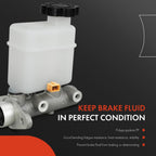 Brake Master Cylinder with Reservoir & Sensor for Kia Amanti (2007–2009)