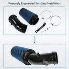 Cold Air Intake Pipe Kit w/ Oiled Filter for Ford 6.7L Powerstroke (2011–2016)