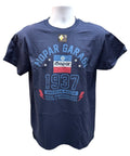 Navy Blue Licensed Mopar T Shirt for 1937 Garage Fan (1937–1937)