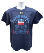 Navy Blue Licensed Mopar T Shirt for 1937 Garage Fan (1937–1937)