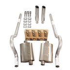 Dual Exhaust Kit for Mopar B Body (1962–1974) - 2.5" Borla Pro XS RC Tip