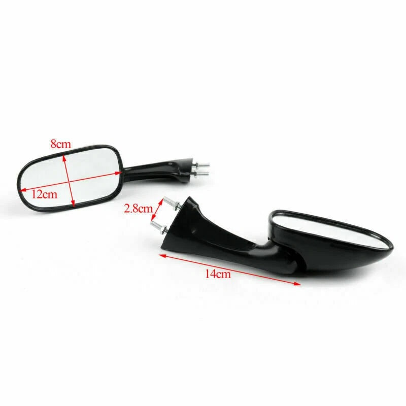 Rearview Side Mirrors for Honda CBR250 CBR400 VFR400 RVF400 (1987–1996)