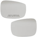 Set of 2 Mirror Glasses for Mazda CX-5