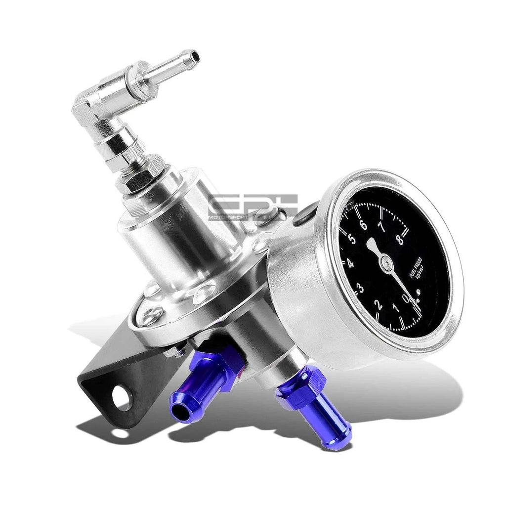 Adjustable 160PSI Fuel Pressure Regulator + Injector Rail for JZA80 Supra (1993–2002)