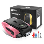 LED Tire Inflator for Universal Use (Portable, Auto Shut Off)