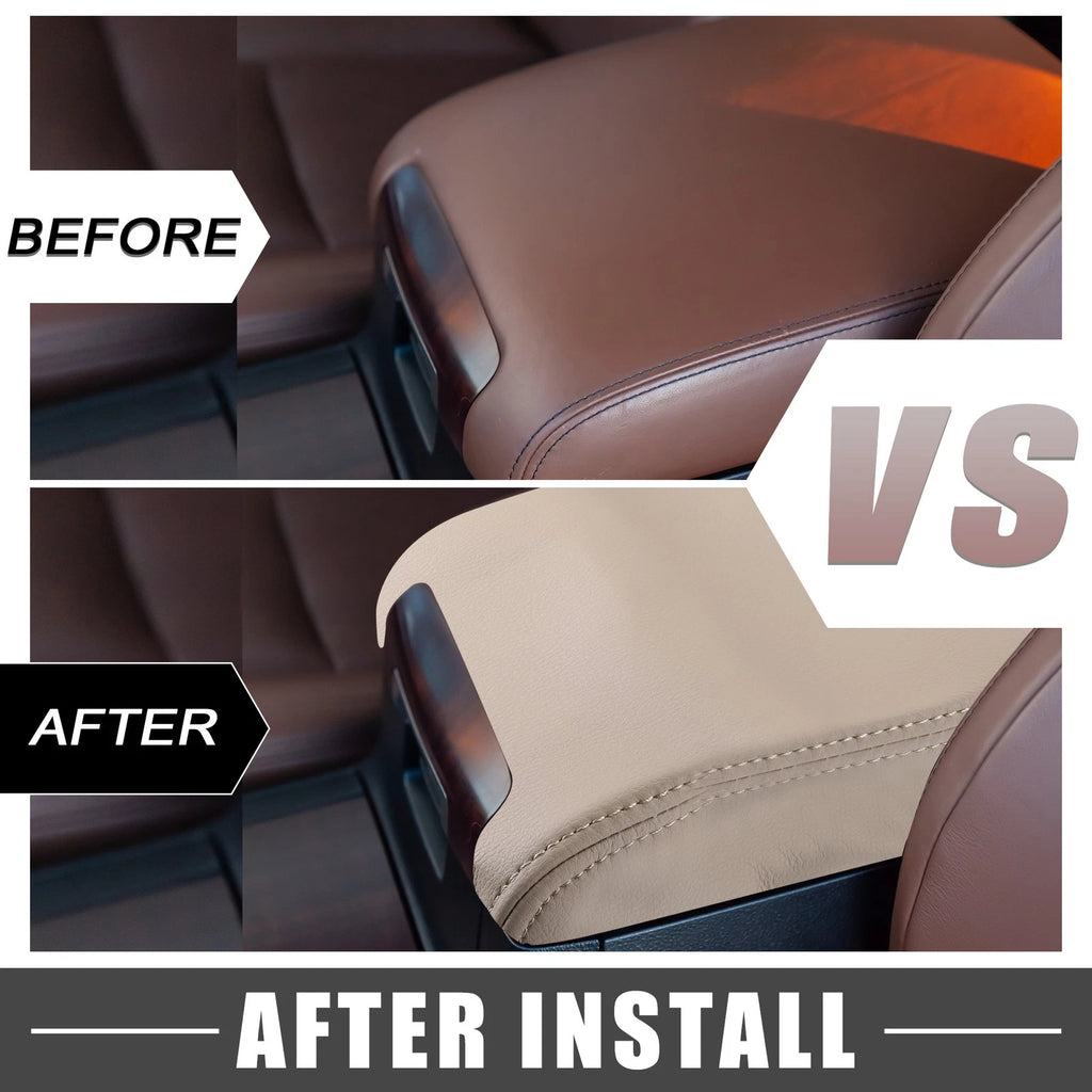 Center Console Armrest Cover for Toyota Camry (2012–2017) Beige