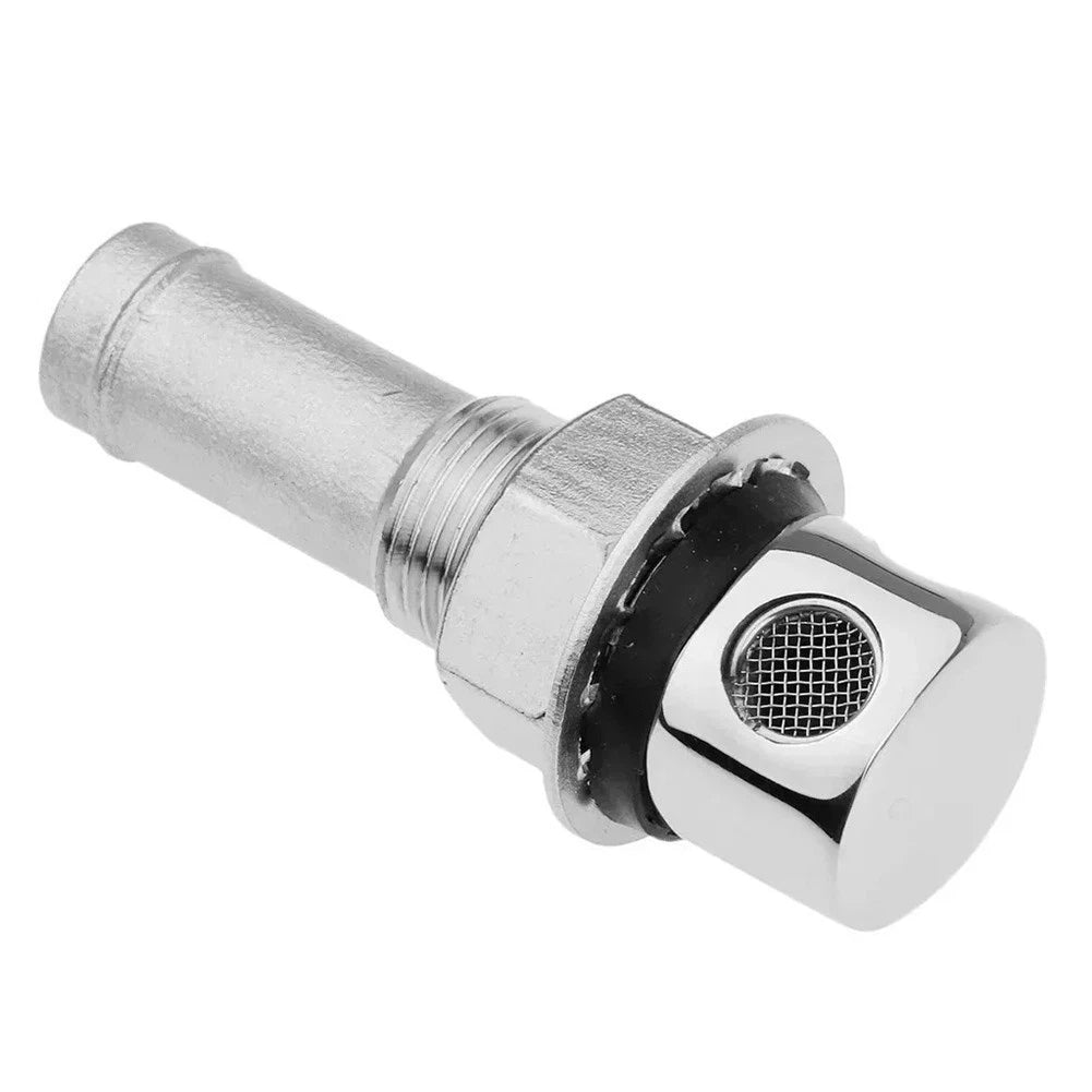Through Hull Fuel Tank Vent for - Stainless Steel