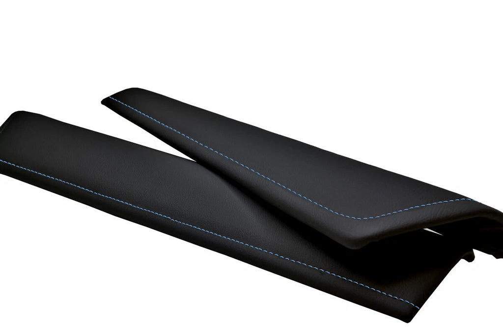 Upper Door Panel Trim Cover for Subaru BRZ Scion GRS Toyota (2013–2020) Blue Stitch