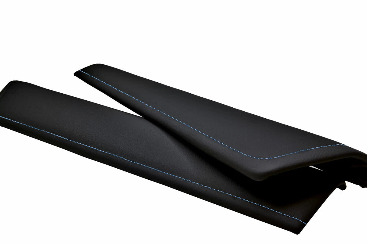 Upper Door Panel Trim Cover for Subaru BRZ Scion GRS Toyota (2013–2020) Blue Stitch