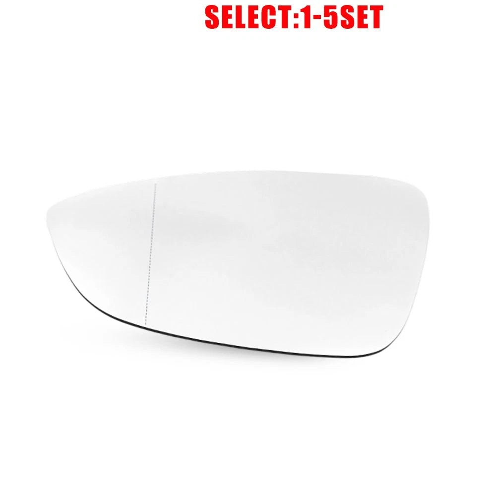 Heated Convex LH Driver Side Mirror Glass for VW Volkswagen CC (2009–2017) 1-5X
