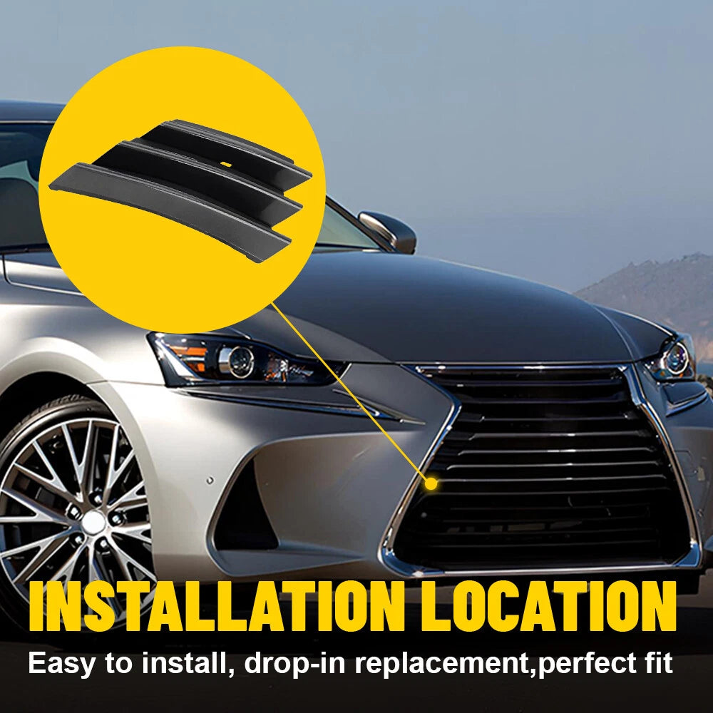 Front Bumper Tow Hook Cover Cap for Lexus ES300h ES350 (2016–2018)