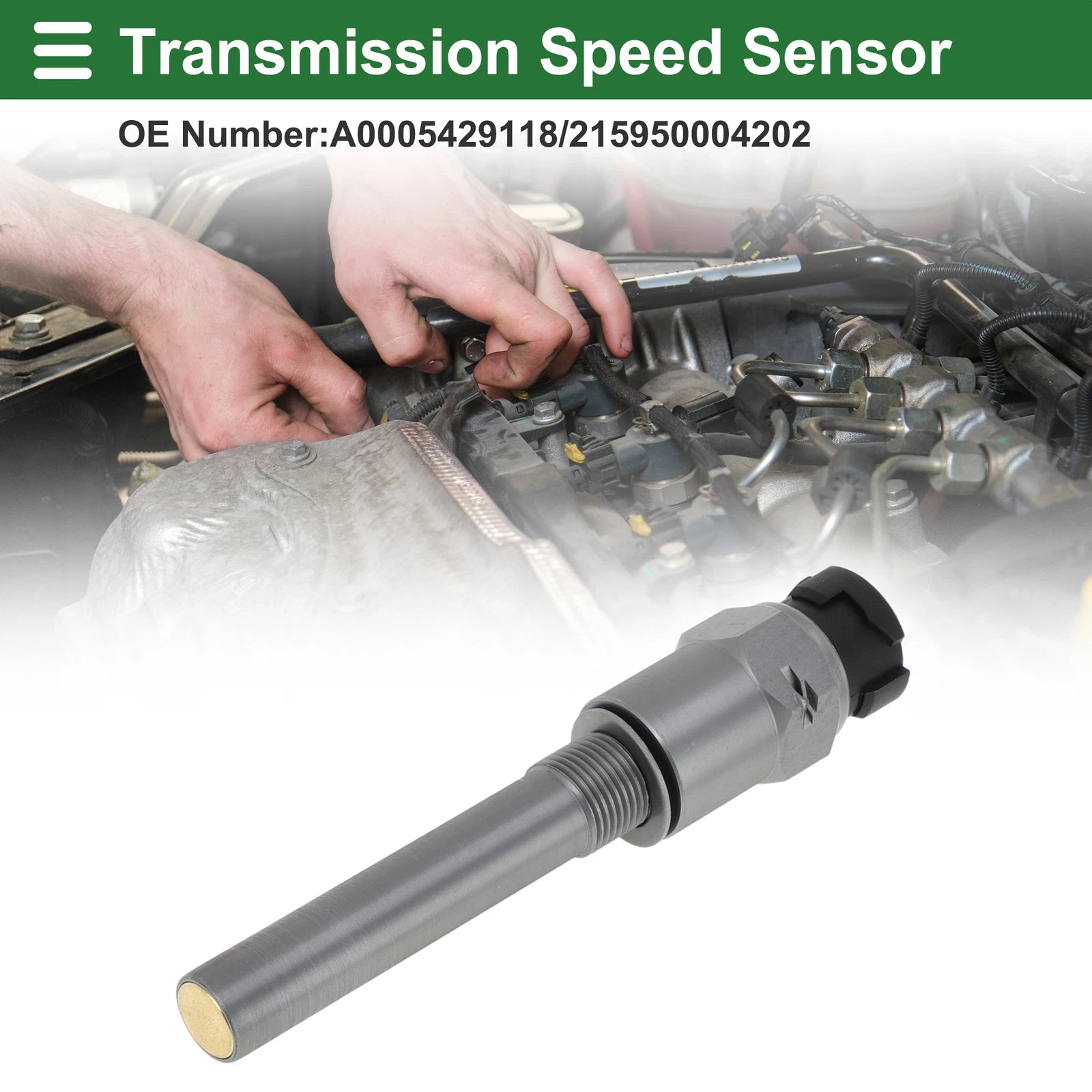 Transmission Speed Sensor for Mercedes-Benz Actros Antos Arocs (No.A0005429118)
