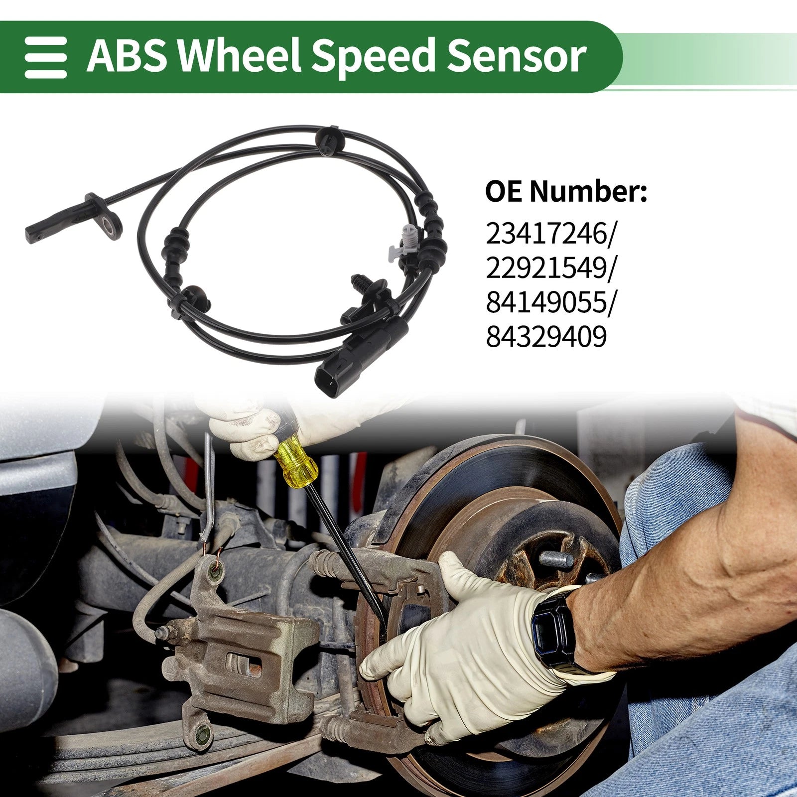 ABS Wheel Speed Sensor No. 23417246 for Buick Lacrosse (2018–2020)