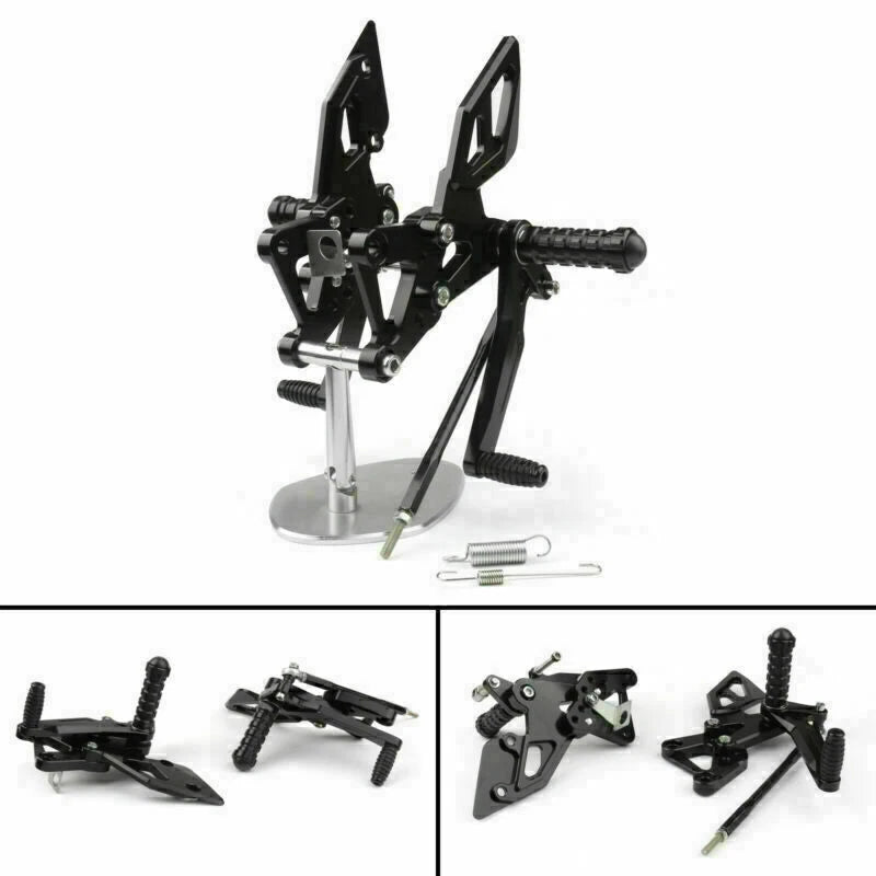 CNC Adjustable Rearsets Footrests Pedal for Yamaha YZF R25 R3 (2014–2016)