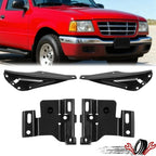 Set of 2 Front Bumper Mounting Brackets for Ford Ranger (2001–2007)
