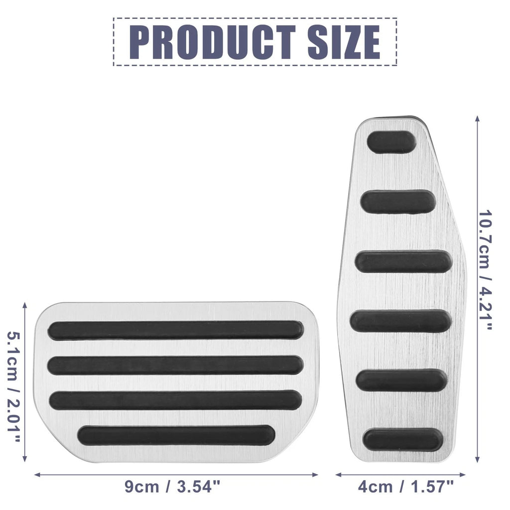 Brake Gas Accelerator Pedal Cover Kit for Suzuki Jimny (2019–2023)