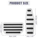 Brake Gas Accelerator Pedal Cover Kit for Suzuki Jimny (2019–2023)