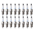Set of 16 Spark Plugs Gap 0.040 for Acura Dodge Honda Hyundai Mercedes Kia