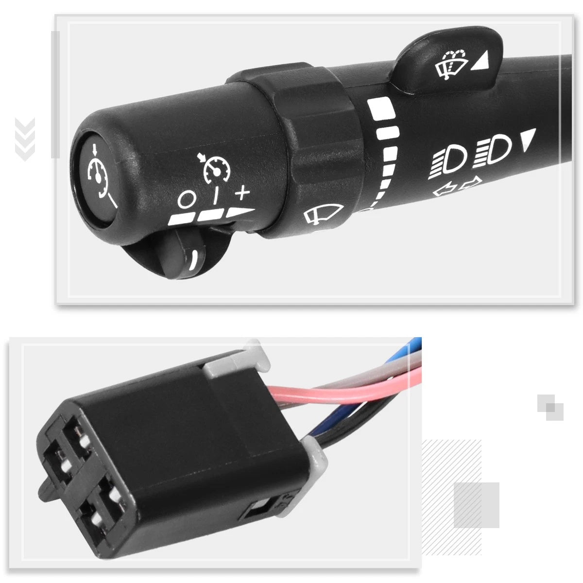 Cruise Control H/L Turn Signal Wiper Switch for Express/Savana 1500-3500 (2003–2007)