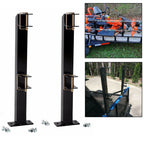 2X Trimmer Rack for Landscape Trailer Racks - Holds 4 Handles