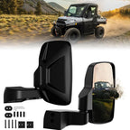 Large Mounted Door Rearview Mirrors for Polaris Ranger 1000 XP Crew (2018–2023)