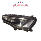 2X LED Headlights for Mitsubishi Lancer & EVO X (2008-2017) Red Eye DRL
