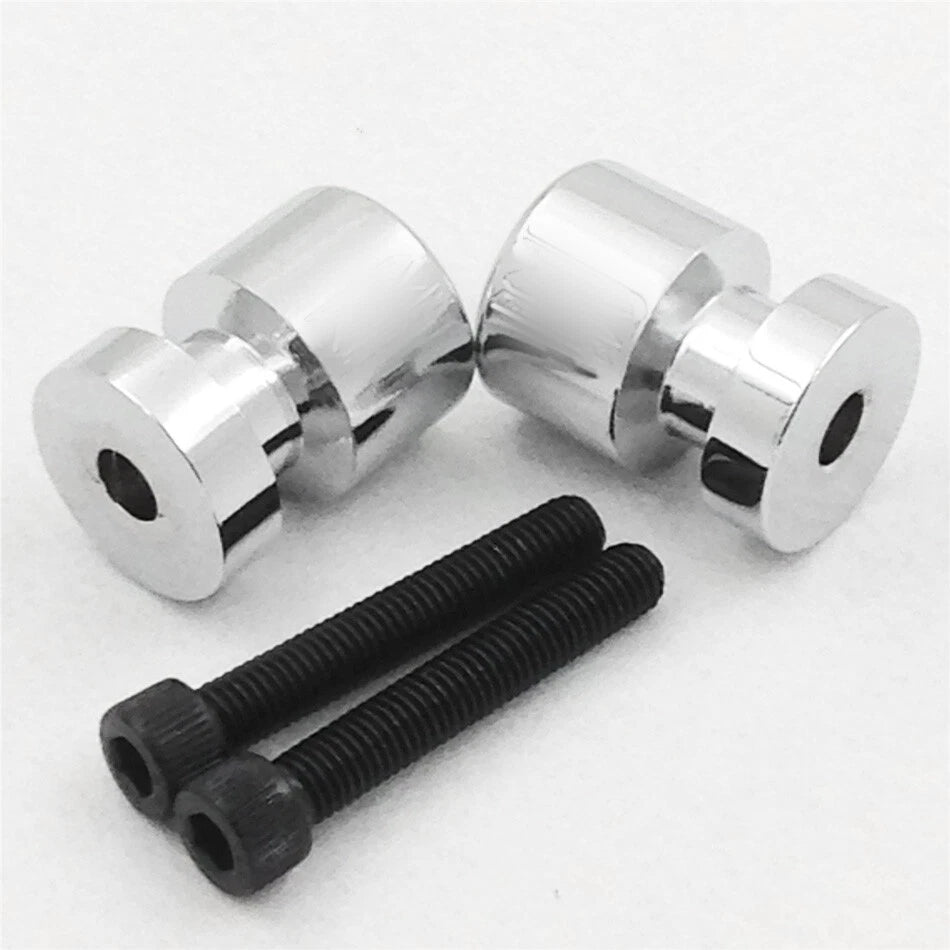 Chrome Swingarm Spools 8mm Thread for Suzuki GSX 1300R Hayabusa (1999–2011)