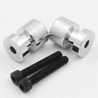 Chrome Swingarm Spools 8mm Thread for Suzuki GSX 1300R Hayabusa (1999–2011)