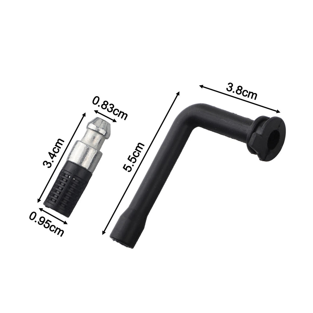 Oiling Efficiency Upper Lower Pipe & Filter Set for Compatible Engines