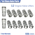 12PCS Engine Hydraulic Roller Valve Lifters for Buick Chevy Pontiac (2006–2010)