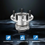 2PCS Rear Wheel Bearing Hub Assembly for 2010-2015 Toyota Prius 1.8L (2010–2015)
