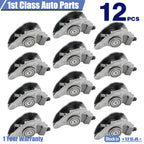 Set of 12 Roller Rocker Arms for Buick Chevrolet Olds Pontiac (3.1L, 3.4L)