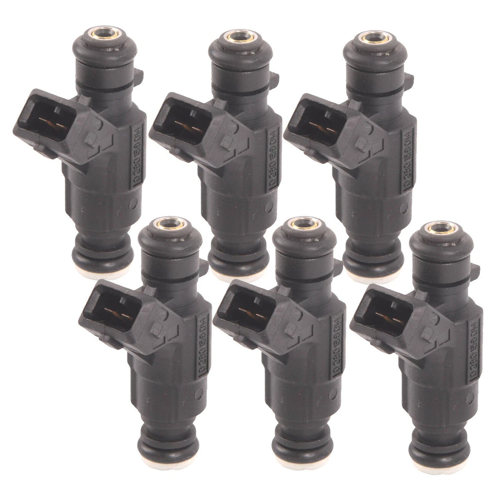 Set of 6 Fuel Injectors for Mercedes-Benz C240 C320 E320 (2001–2005)