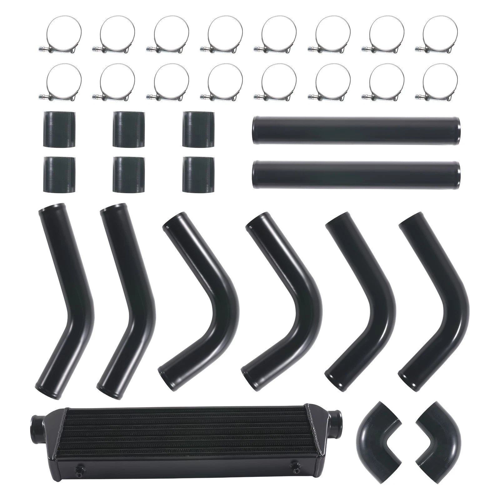 2.5" Intercooler Kit for Mini Cooper 1.6L Turbo (2008–2012) Black