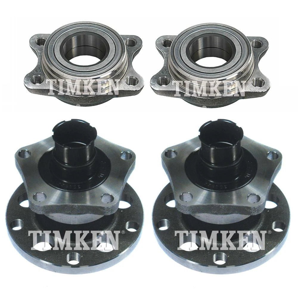 Timken Wheel Bearing and Hub Assembly Kit for Audi A6 FWD (2002–2004)