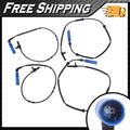 Set of 4 ABS Wheel Speed Sensors for BMW X3 (2004–2010)