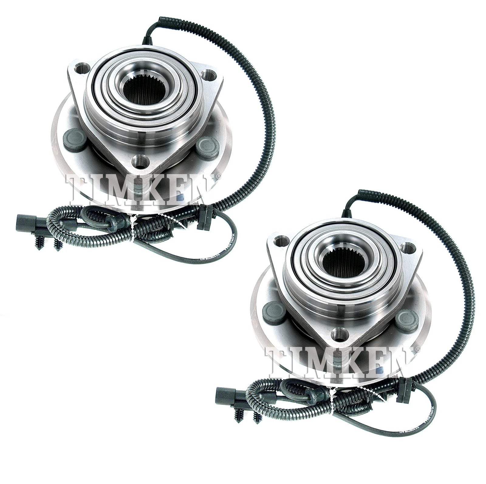 Set of 2 Timken Front Wheel Bearing & Hub Kit for Dodge Nitro Jeep Liberty (2007–2012)