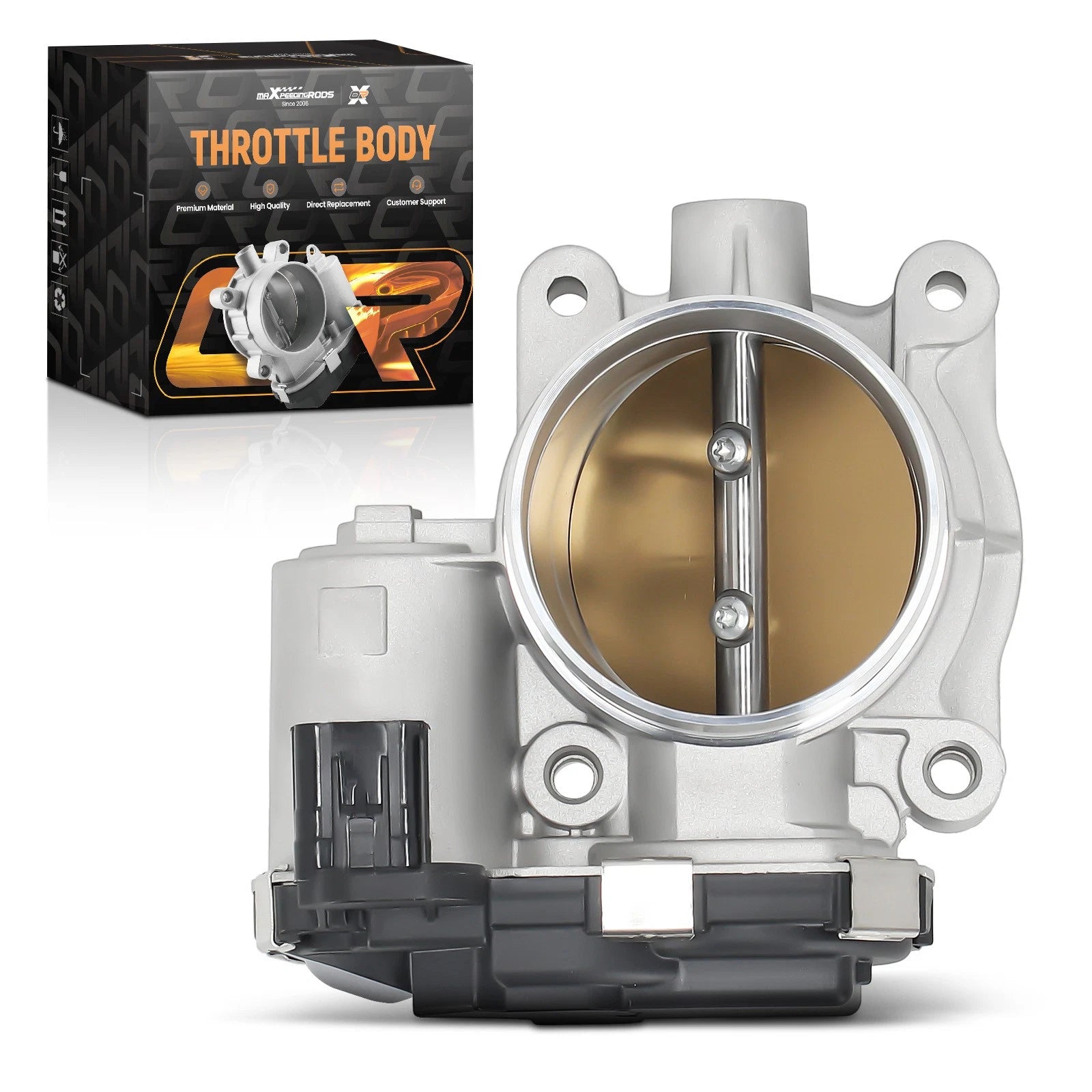 Throttle Body w/Sensor for Chevrolet Malibu 2.5L (2013–2015) Impala Buick GMC Canyon
