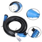Power Inlet Box Combo Kit with 50 Amp 30ft Generator Extension Cord