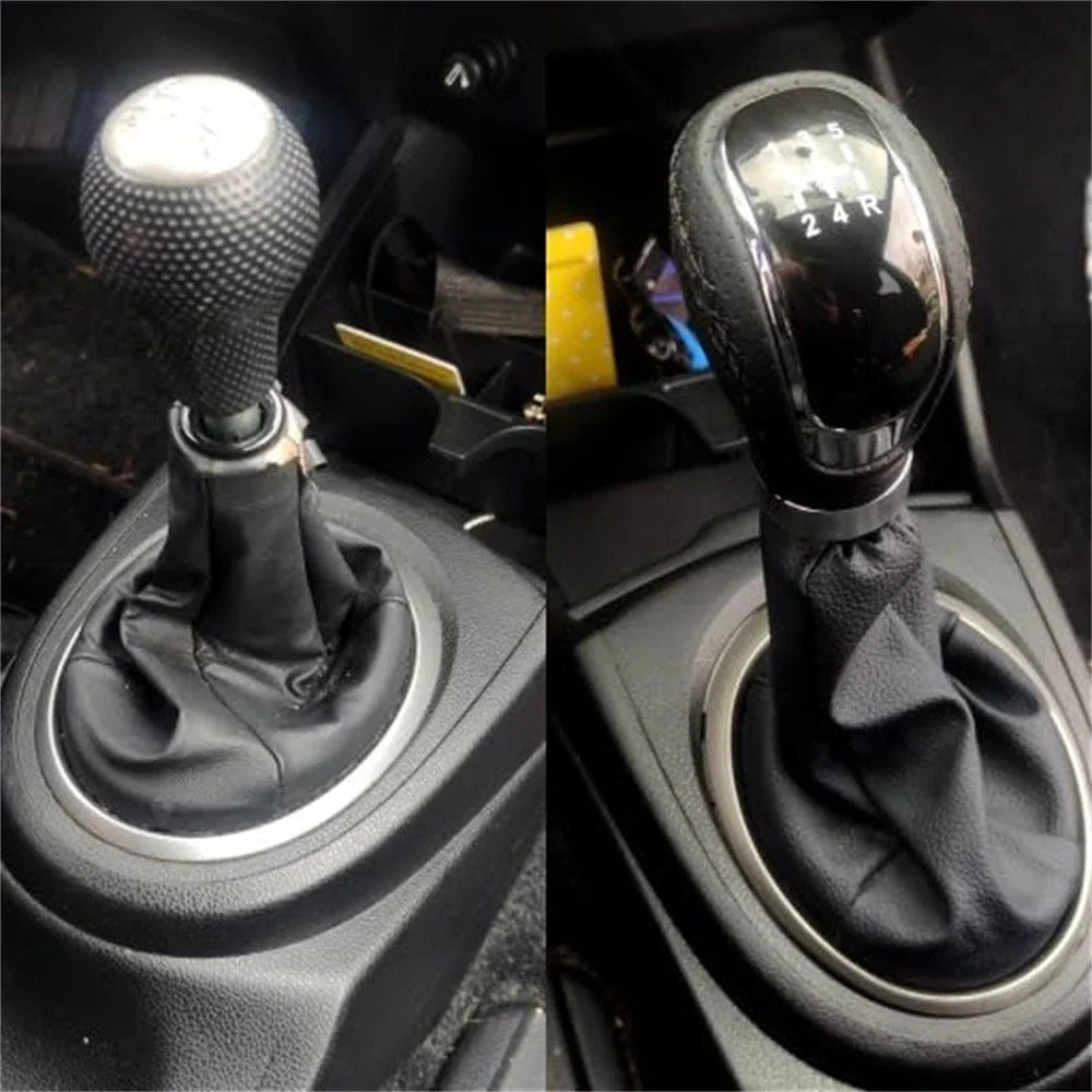 PU Leather Gear Knob Gaiter Boot for Honda Fit (2009-2011)