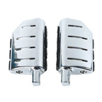 Anti Vibration Lion Paw Foot Rest Pegs for Harley Softail Dyna Touring Chrome